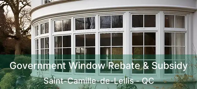  Government Window Rebate & Subsidy Saint-Camille-de-Lellis - QC
