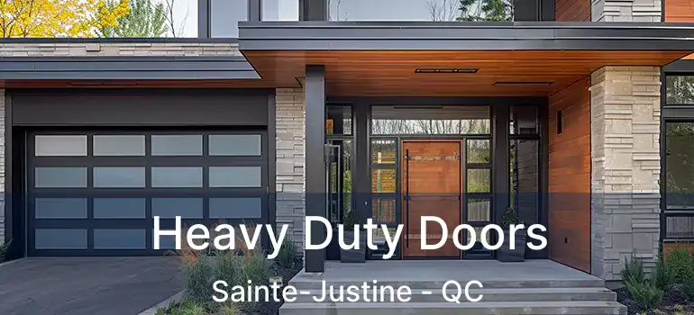  Heavy Duty Doors Sainte-Justine - QC