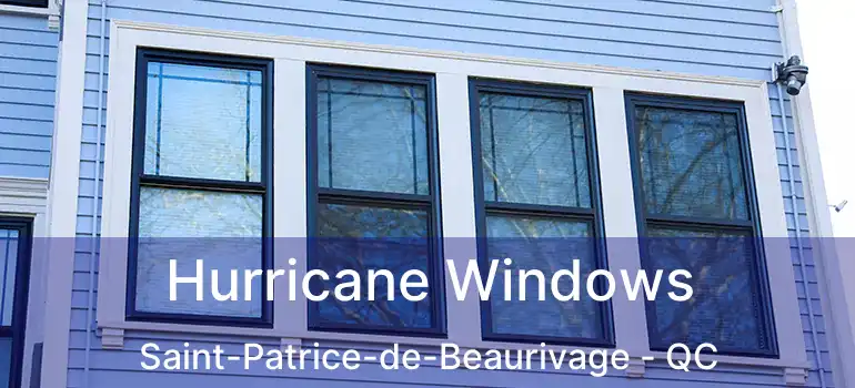  Hurricane Windows Saint-Patrice-de-Beaurivage - QC