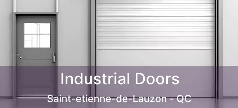  Industrial Doors Saint-etienne-de-Lauzon - QC