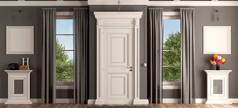 Removable Center Door Mullion in Levis, Quebec