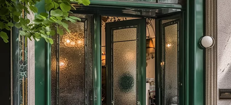 Frosted Pantry Door in Levis, Quebec