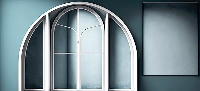 Quarter Arch Window Customization in Levis, Quebec