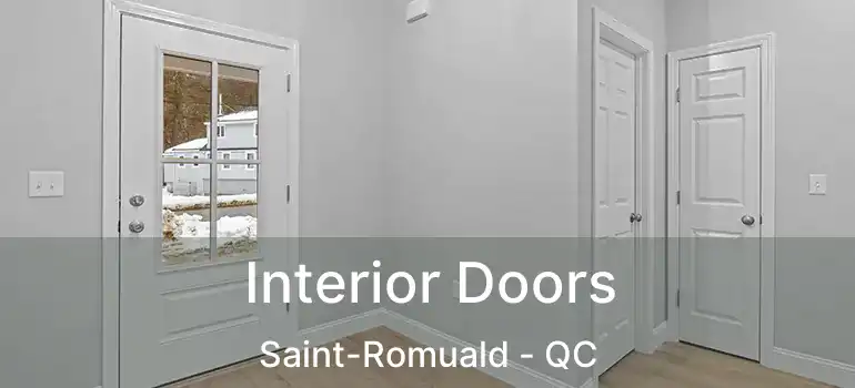  Interior Doors Saint-Romuald - QC