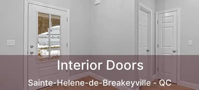  Interior Doors Sainte-Helene-de-Breakeyville - QC