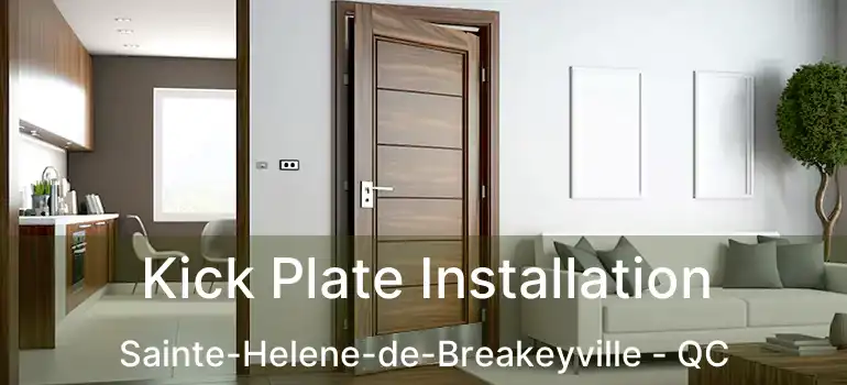  Kick Plate Installation Sainte-Helene-de-Breakeyville - QC