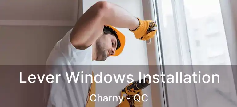  Lever Windows Installation Charny - QC