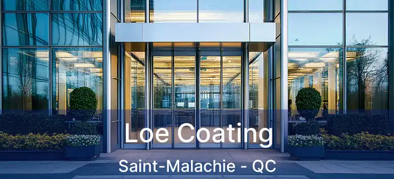  Loe Coating Saint-Malachie - QC