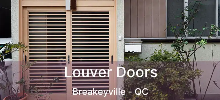  Louver Doors Breakeyville - QC