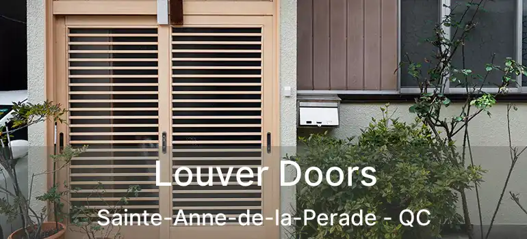  Louver Doors Sainte-Anne-de-la-Perade - QC