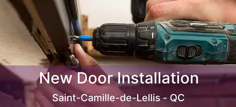  New Door Installation Saint-Camille-de-Lellis - QC