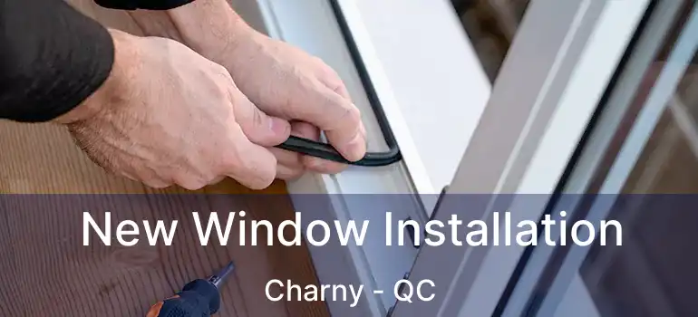  New Window Installation Charny - QC