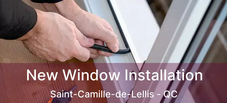  New Window Installation Saint-Camille-de-Lellis - QC