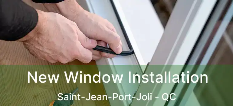  New Window Installation Saint-Jean-Port-Joli - QC