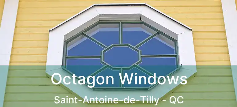  Octagon Windows Saint-Antoine-de-Tilly - QC
