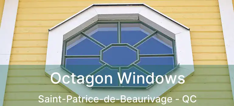  Octagon Windows Saint-Patrice-de-Beaurivage - QC