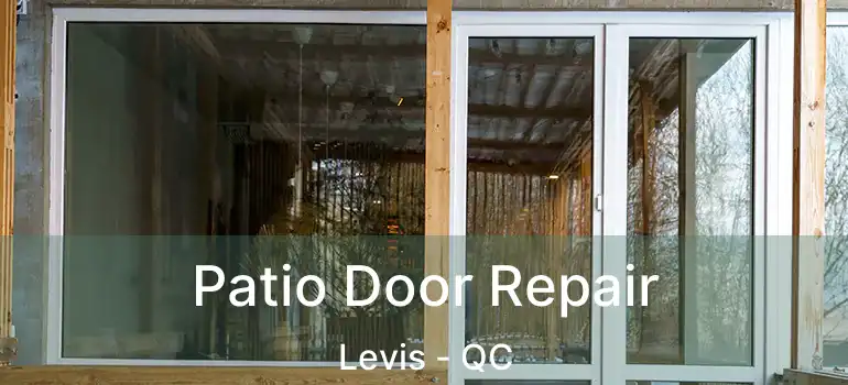  Patio Door Repair Levis - QC