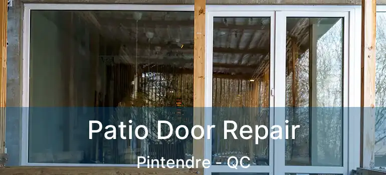  Patio Door Repair Pintendre - QC