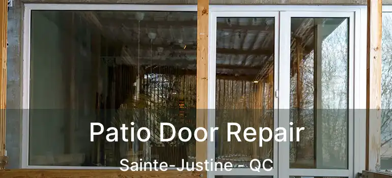  Patio Door Repair Sainte-Justine - QC