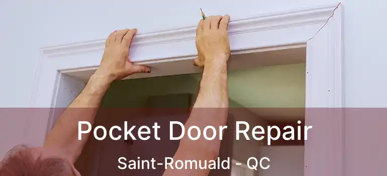  Pocket Door Repair Saint-Romuald - QC