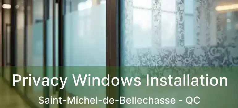  Privacy Windows Installation Saint-Michel-de-Bellechasse - QC