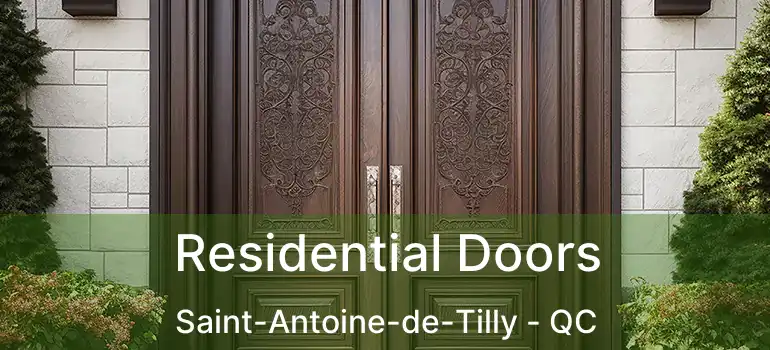  Residential Doors Saint-Antoine-de-Tilly - QC
