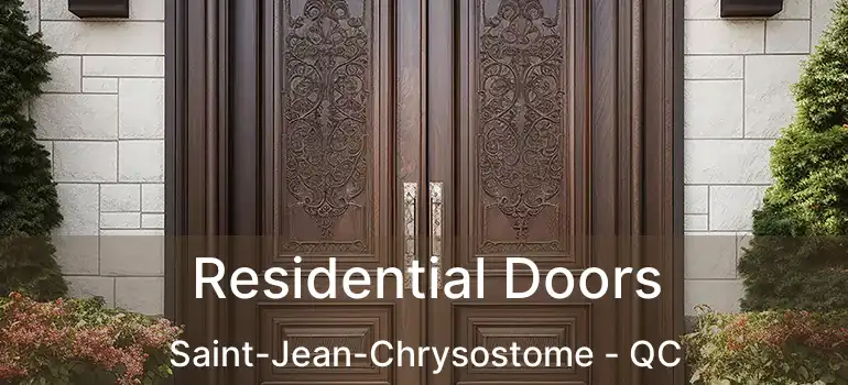  Residential Doors Saint-Jean-Chrysostome - QC