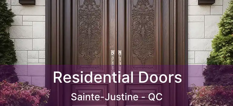  Residential Doors Sainte-Justine - QC