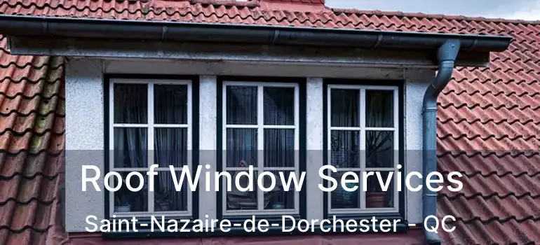  Roof Window Services Saint-Nazaire-de-Dorchester - QC