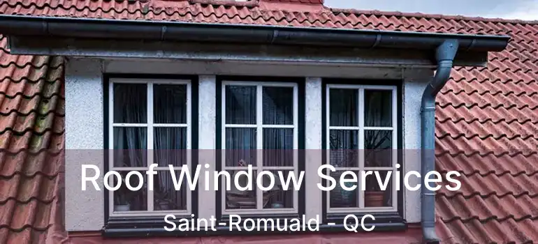  Roof Window Services Saint-Romuald - QC