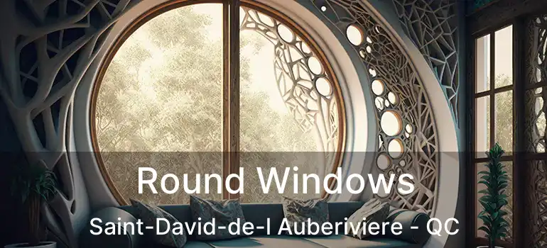  Round Windows Saint-David-de-l Auberiviere - QC