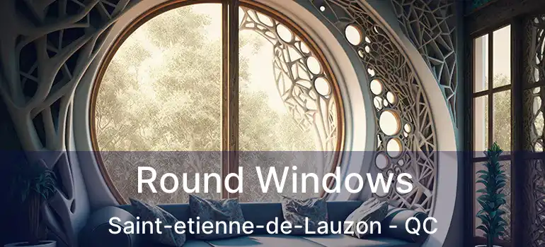  Round Windows Saint-etienne-de-Lauzon - QC