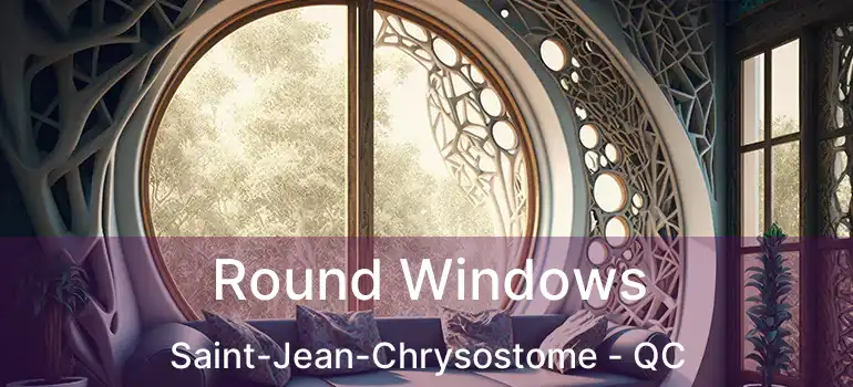  Round Windows Saint-Jean-Chrysostome - QC