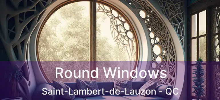  Round Windows Saint-Lambert-de-Lauzon - QC