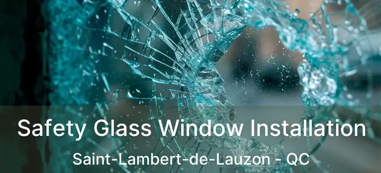  Safety Glass Window Installation Saint-Lambert-de-Lauzon - QC