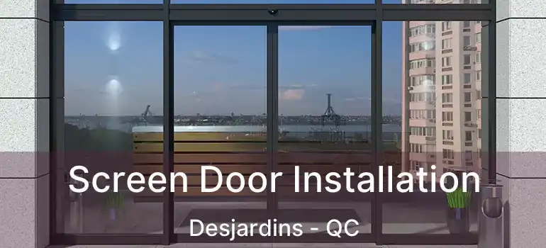  Screen Door Installation Desjardins - QC