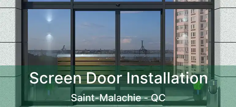  Screen Door Installation Saint-Malachie - QC