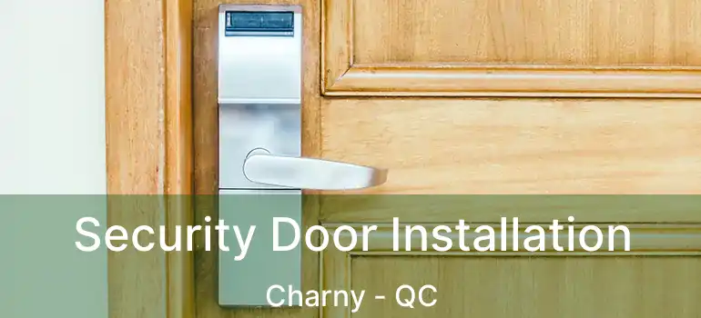  Security Door Installation Charny - QC