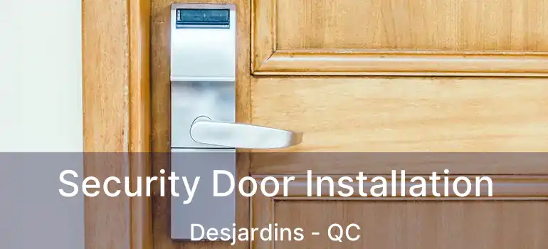  Security Door Installation Desjardins - QC