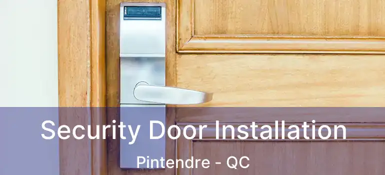  Security Door Installation Pintendre - QC