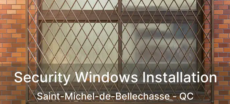  Security Windows Installation Saint-Michel-de-Bellechasse - QC