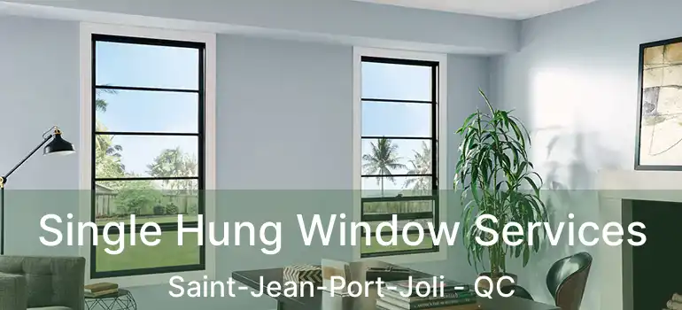  Single Hung Window Services Saint-Jean-Port-Joli - QC