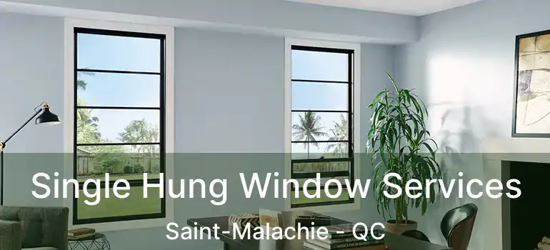  Single Hung Window Services Saint-Malachie - QC