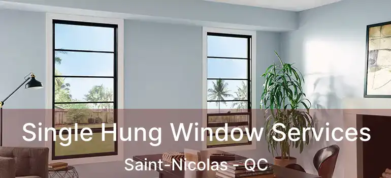  Single Hung Window Services Saint-Nicolas - QC