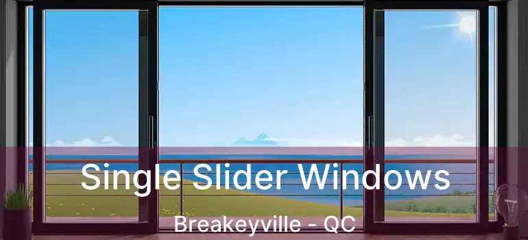  Single Slider Windows Breakeyville - QC