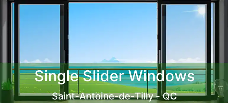  Single Slider Windows Saint-Antoine-de-Tilly - QC