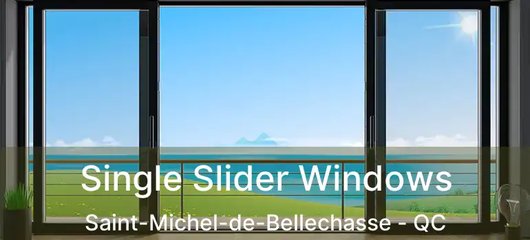  Single Slider Windows Saint-Michel-de-Bellechasse - QC