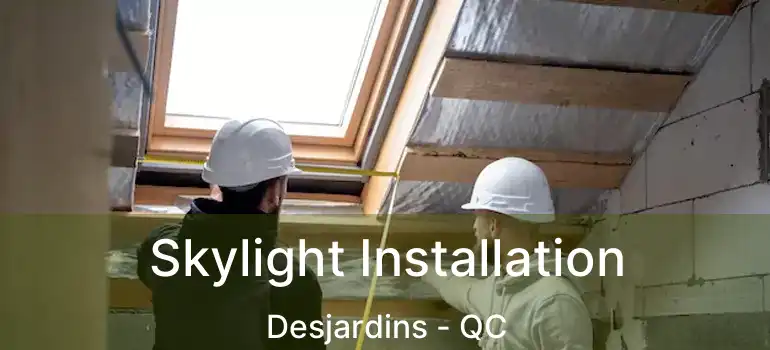 Skylight Installation Desjardins - QC