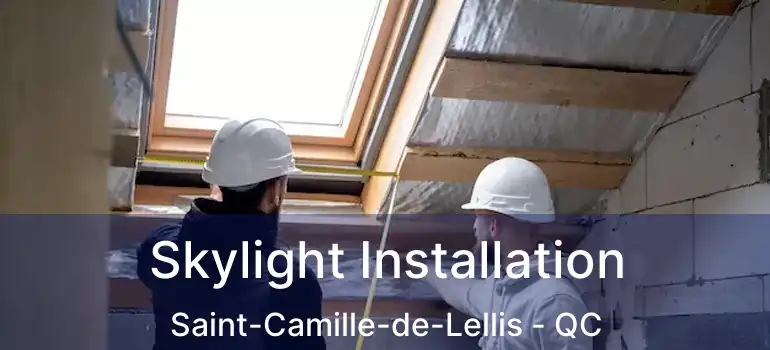  Skylight Installation Saint-Camille-de-Lellis - QC