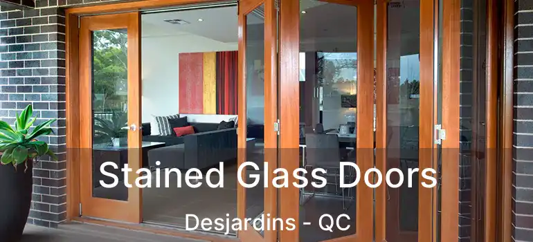  Stained Glass Doors Desjardins - QC